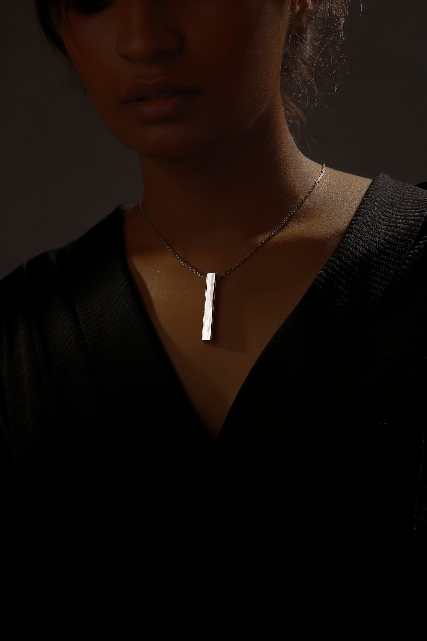 Long Bar Necklace